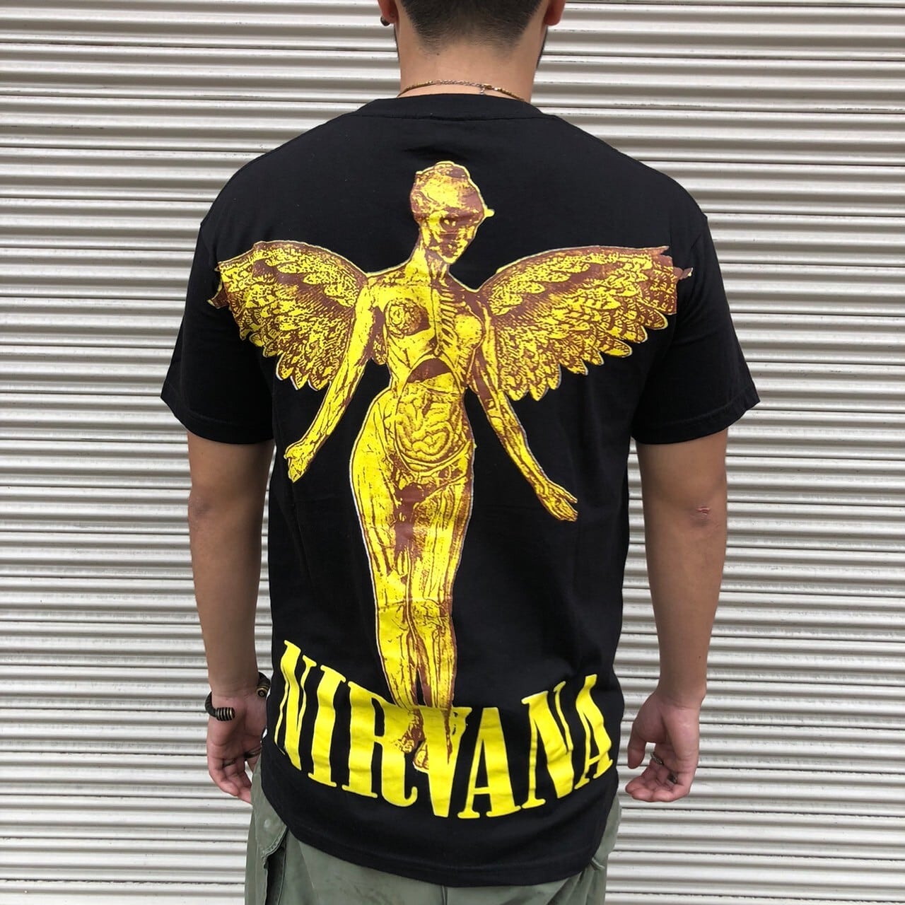 90s 00s G.RAGS 72 bootleg NIRVANA プリントTシャツ 半袖カットソー
