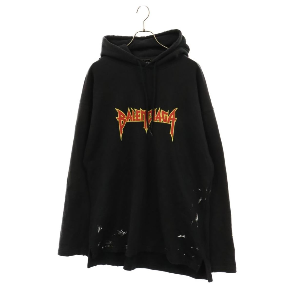 BALENCIAGA (バレンシアガ) 22SS METAL OVERSIZED HOODIE メタルロゴ