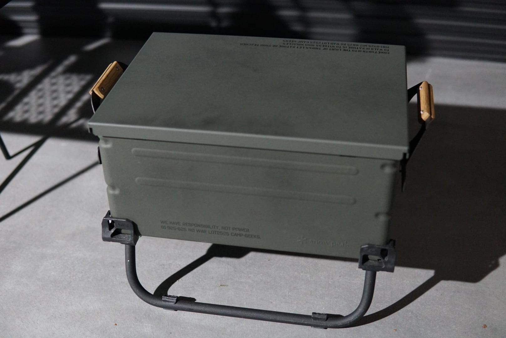 シェルコン25＞～militaryカーキ～ | CAMP GEEKS