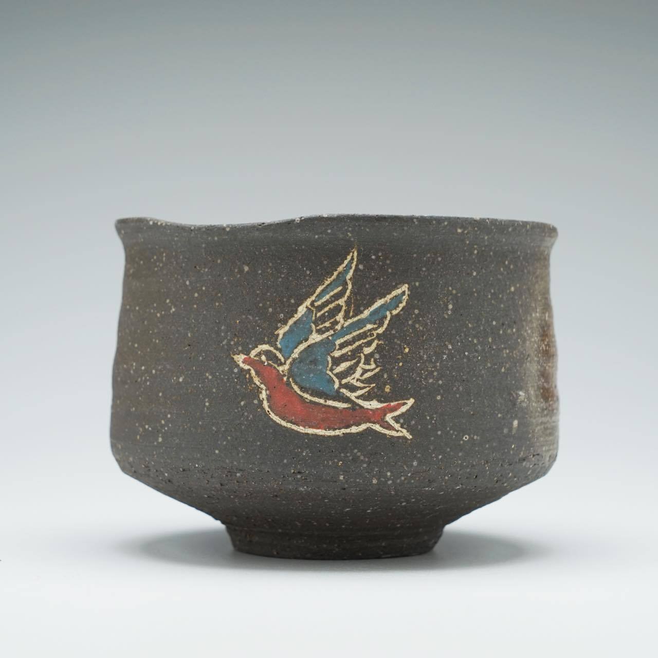 抹茶茶碗（旧・御題茶碗「立」） 安藤敏彦作 | 加藤兆之助商店