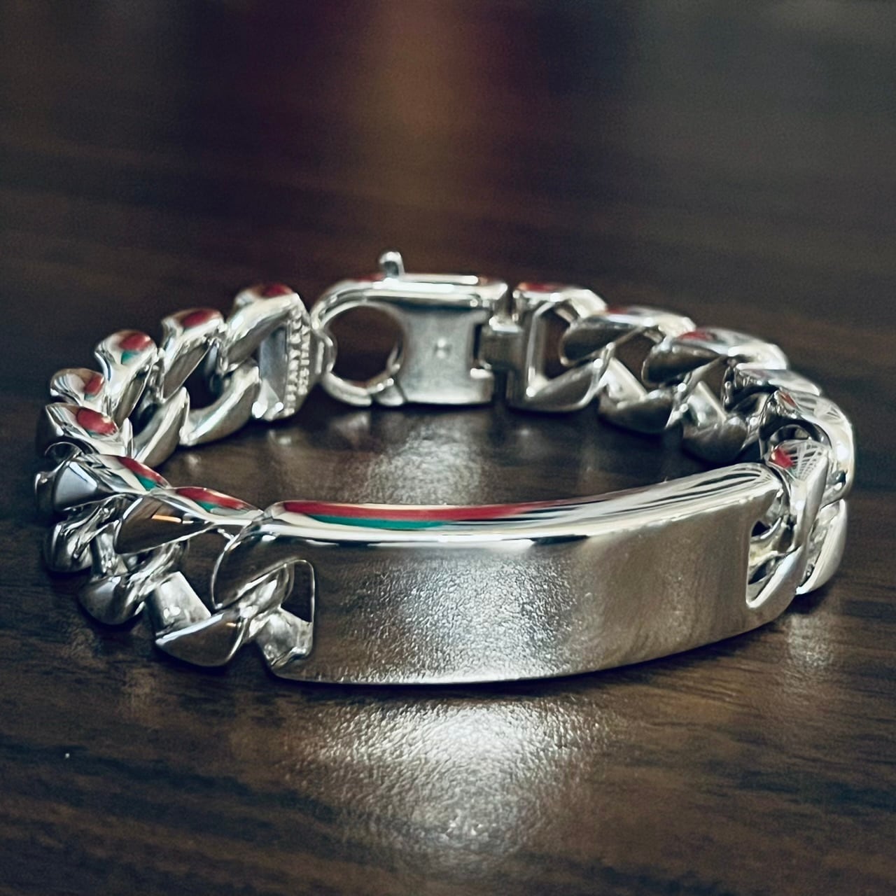 VINTAGE TIFFANY & CO. ID Bracelet Super Heavyweight Sterling