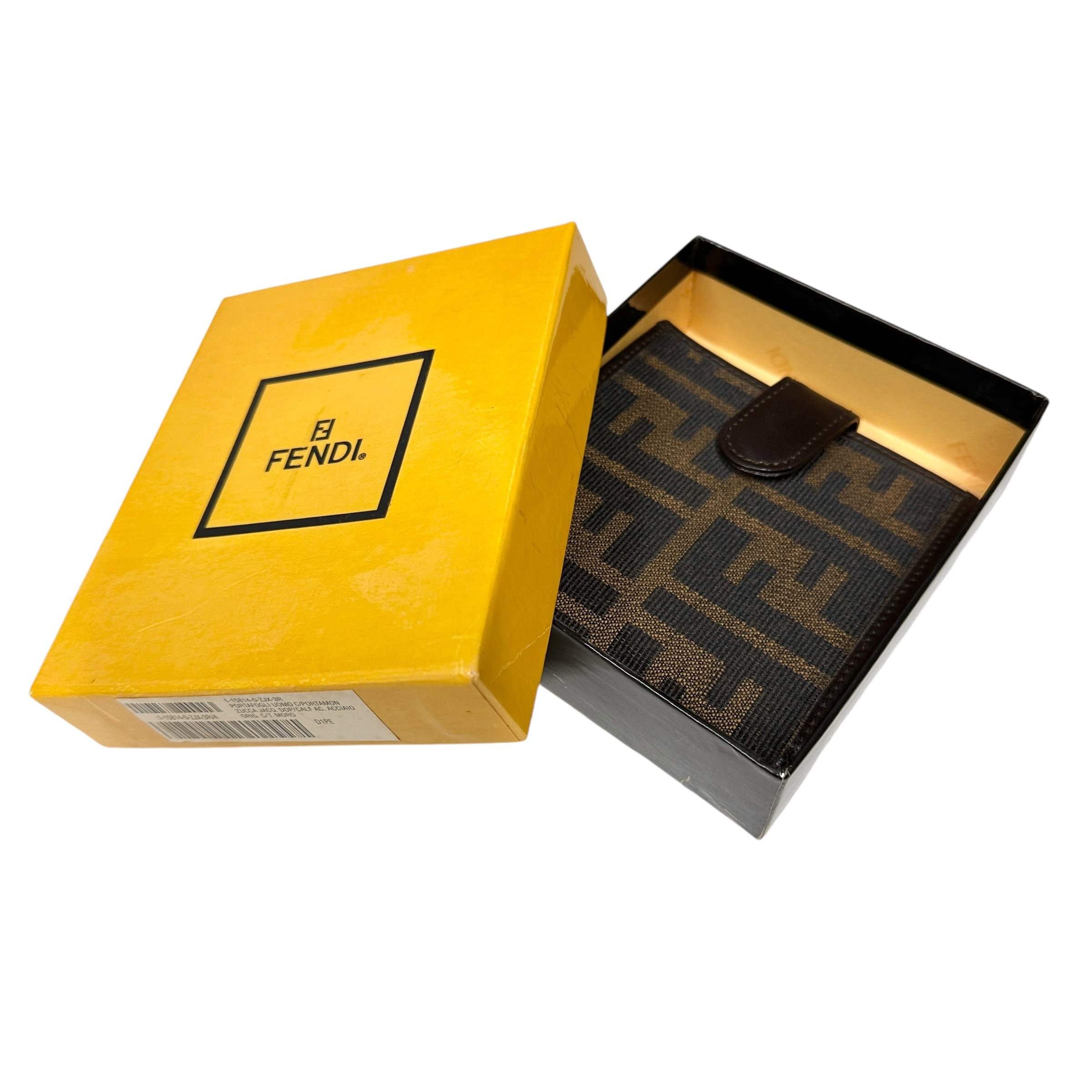 FENDI フェンディ ズッカ柄 コンパクトウォレット 二つ折り財布 11143