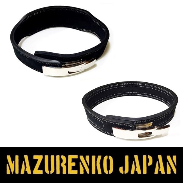 ONI 鬼 レバーアクションボディビルベルトNX バックル付き 13mm