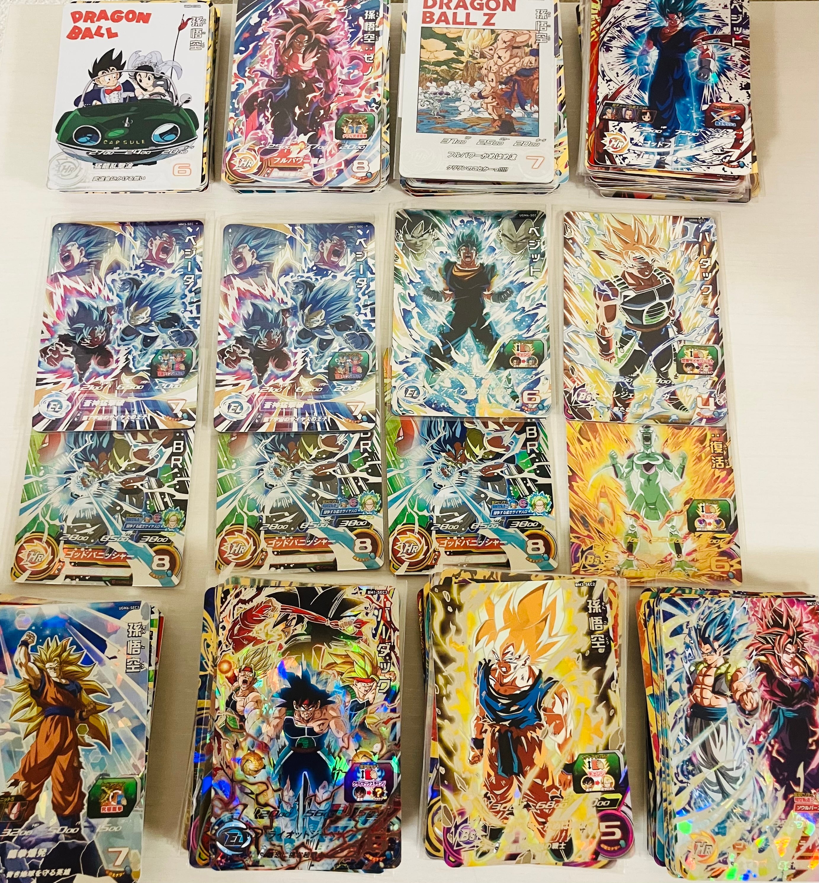 ドラゴンボールヒーローズ今までありがとうオリパ 1パック200円 UR/SEC