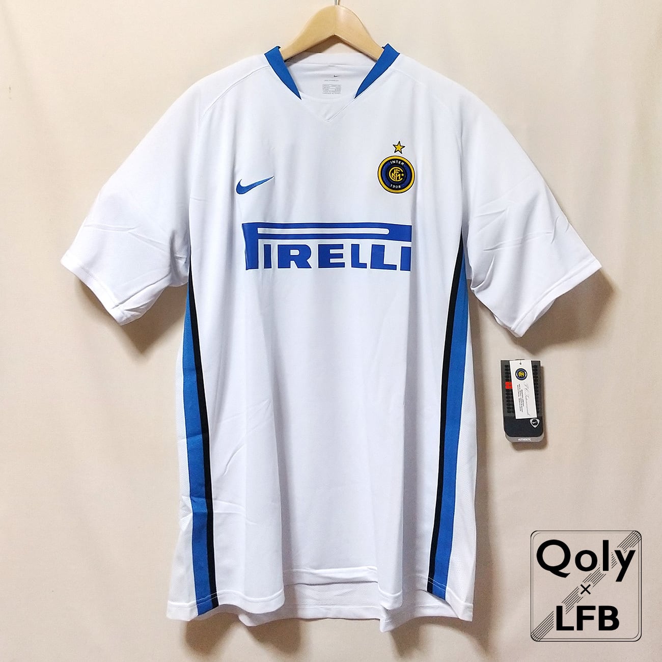 インテル 2006-07 Nike アウェイ半袖 ユニフォーム（インポートXL