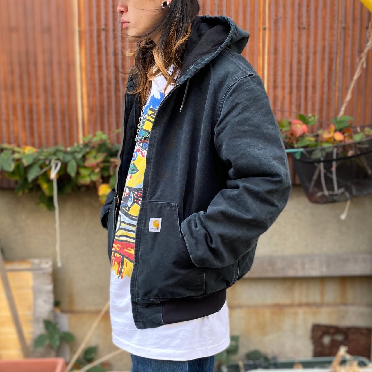 USA製 Carhartt カーハート アクティブジャケット メンズM 古着 ダック