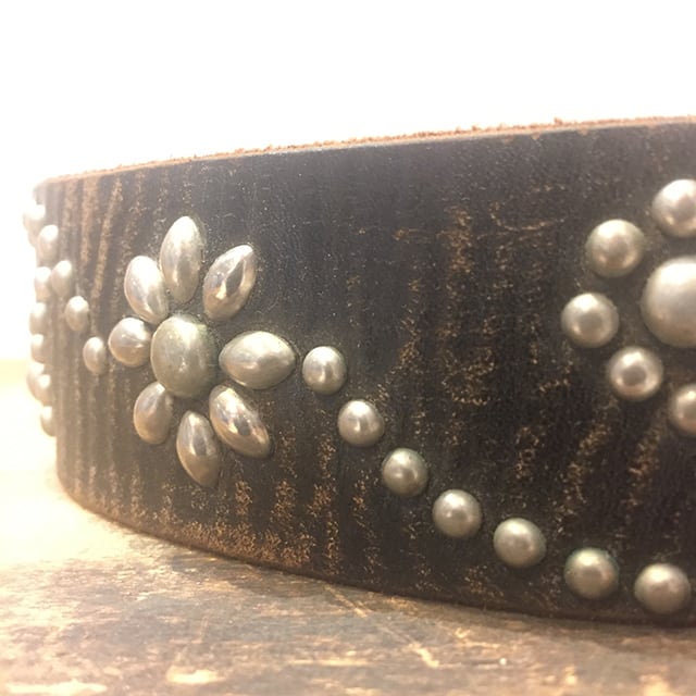 HTC エイチティーシー BELT #24 END VINTAGE BLK 34inch ベルト