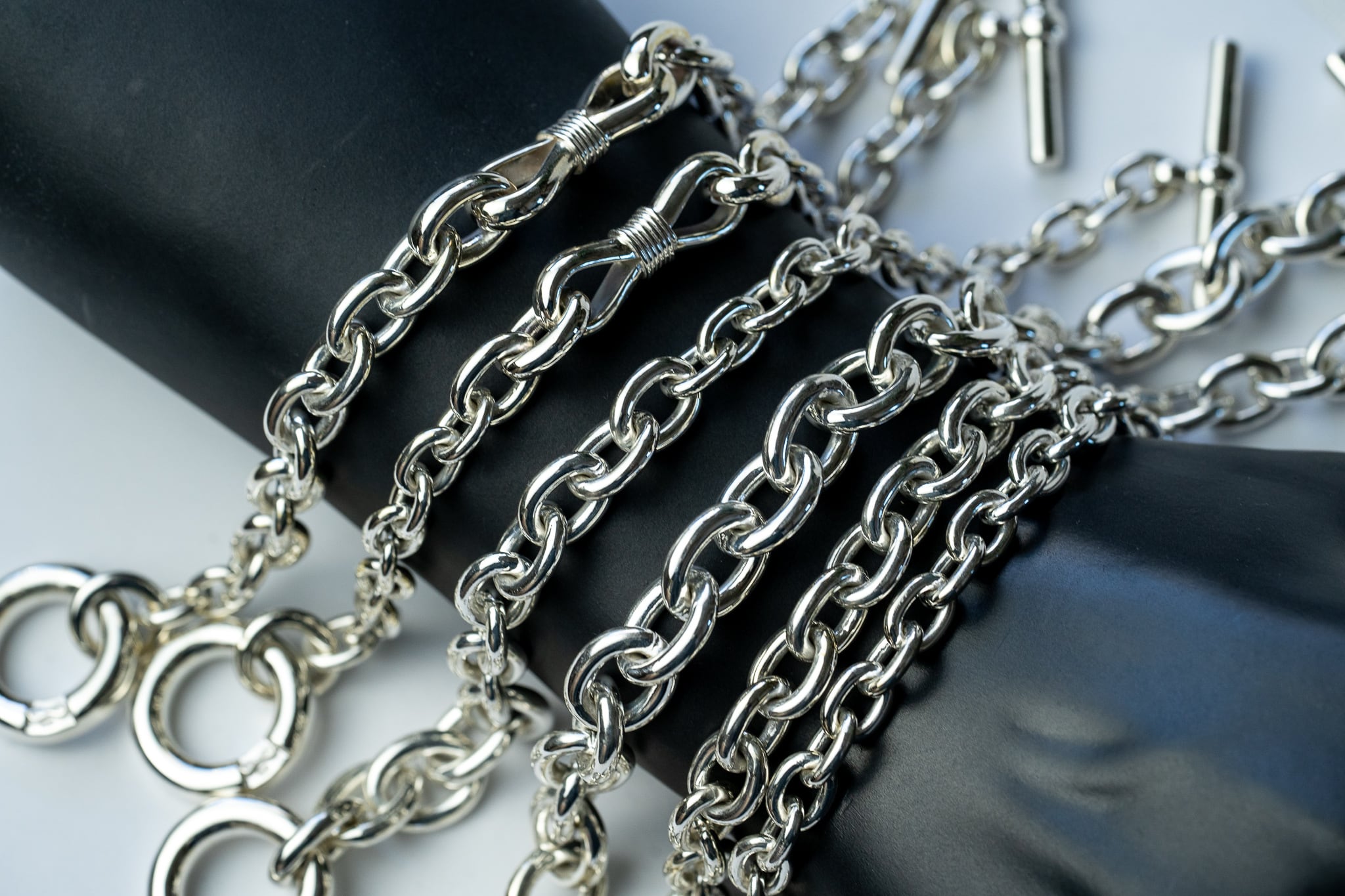 BN-033 Hook connect bracelet (Small) | WAKAN SILVER SMITH online store