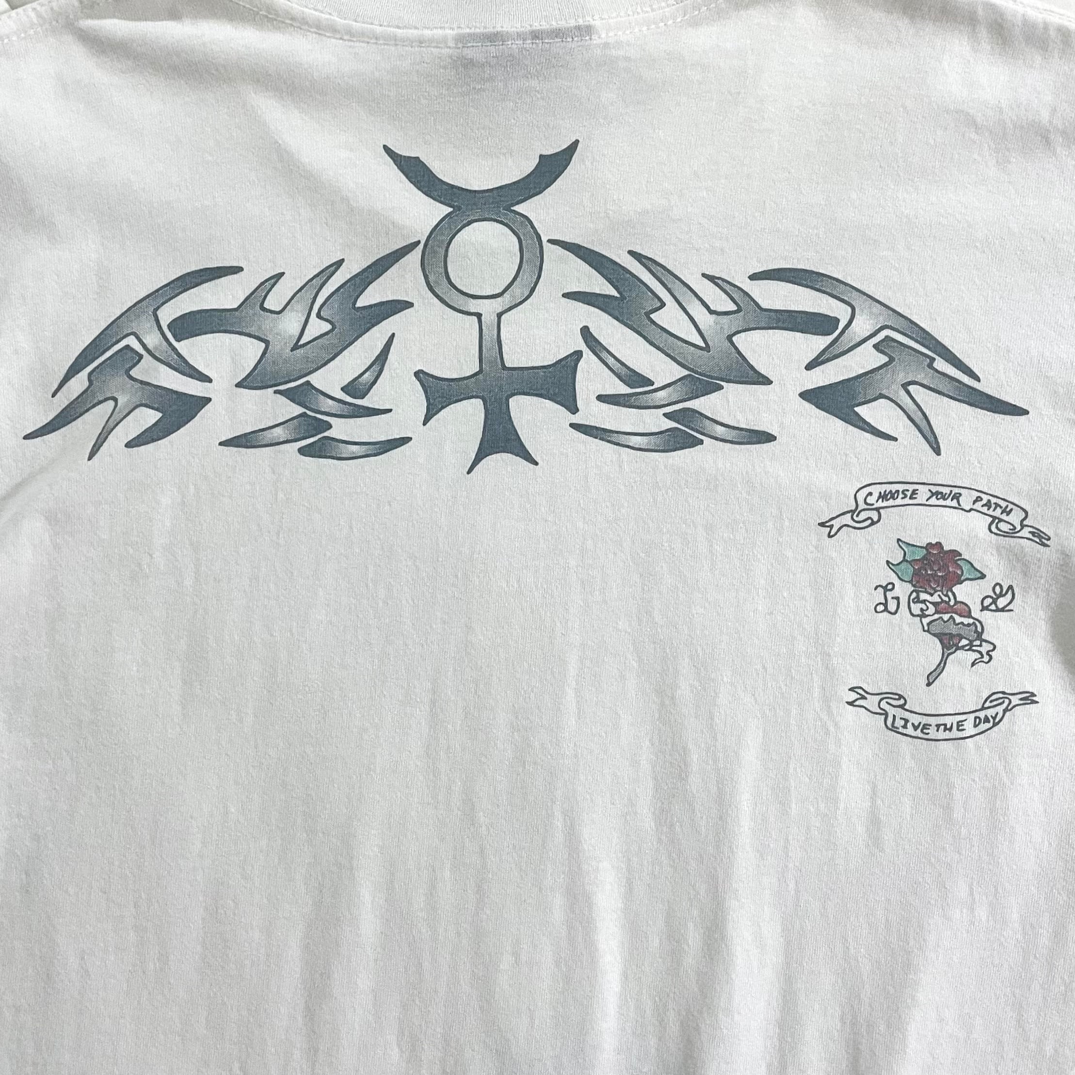90s USA製 Dennis Rodman タトゥー Tシャツ ビンテージ ロッドマン
