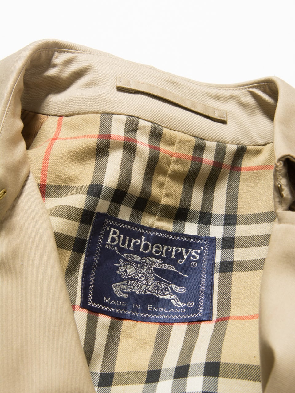 Burberrys】Made in England 80's trench coat（バーバリーズ トレンチ