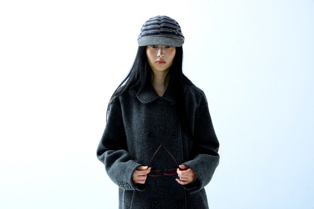 COYSEIO] COY DOUBLE COAT GREY 正規品 韓国ブランド 韓国通販 韓国
