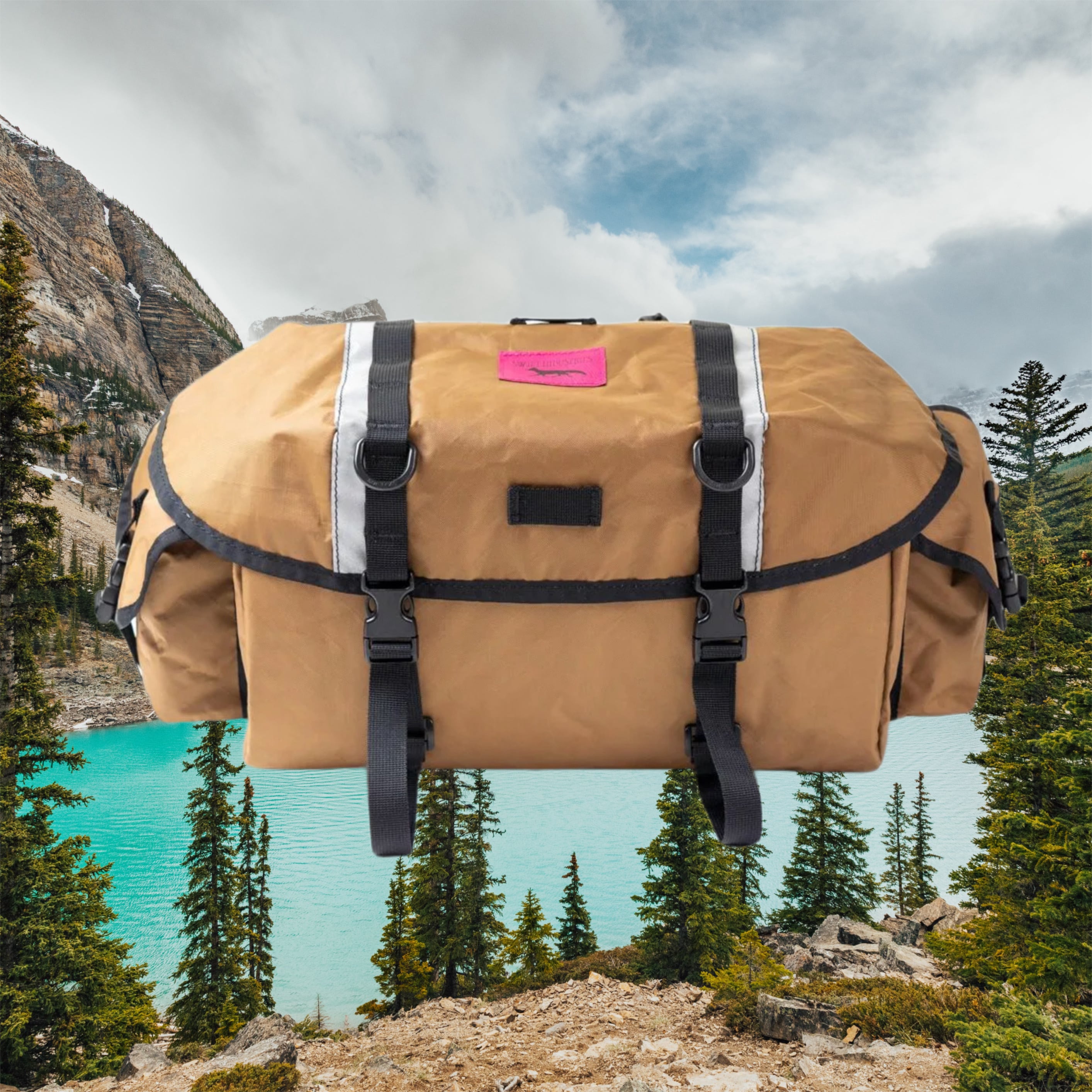 SWIFT INDUSTRIES】ZEITGEIST SADDLE BAG (ECOPAK/COYOTE) | Humhumhug