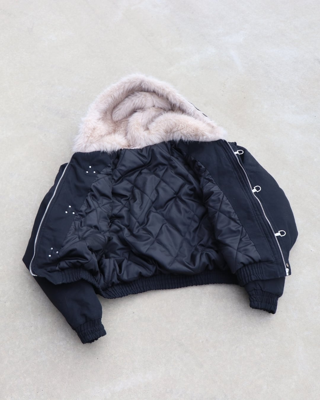 ファー付きファイヤーマンジャケット el1481 | elev fashion store
