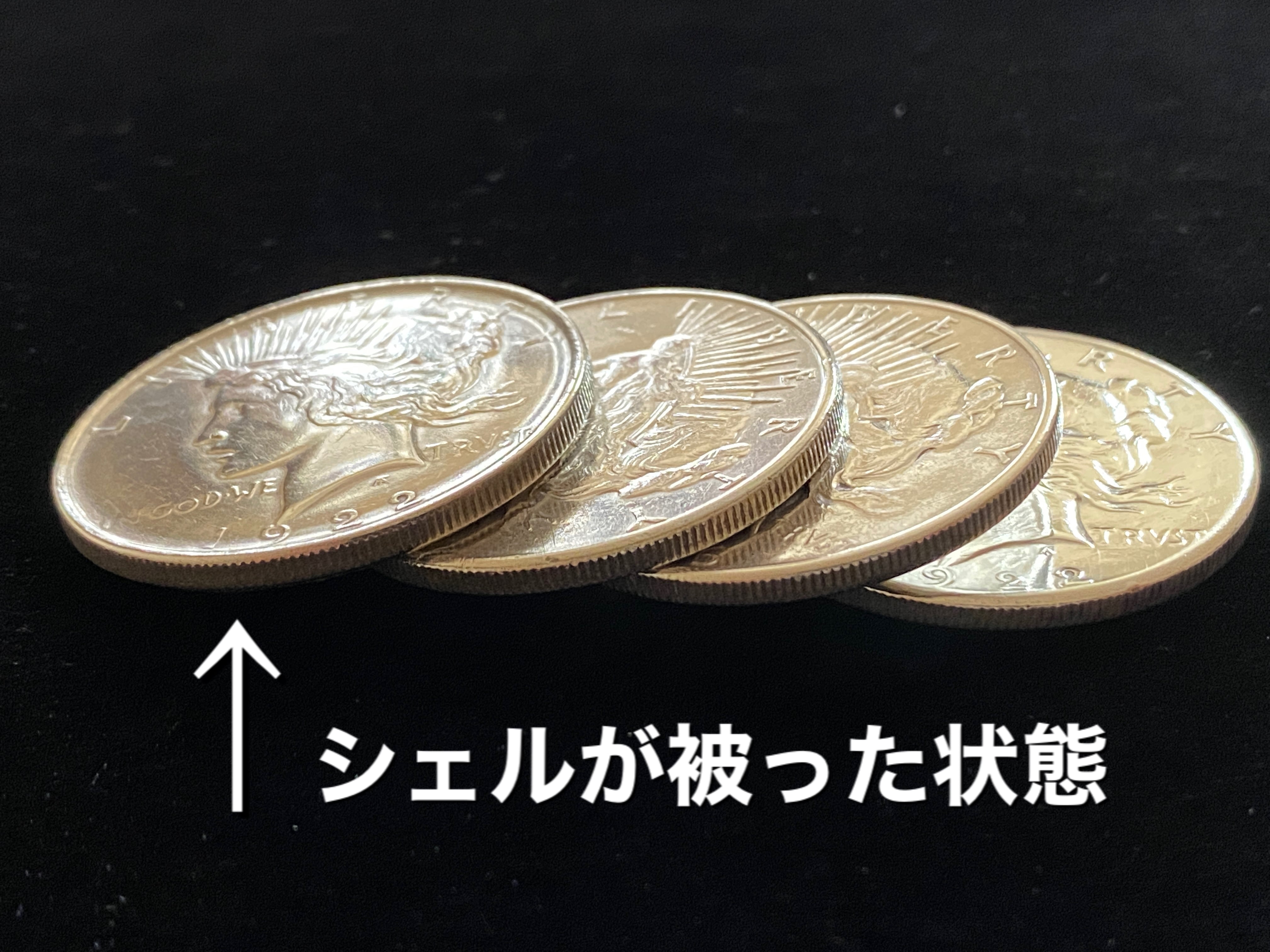 ピースダラー 1ドル銀貨 エキスパンデッドシェルセット | MagicShop HASSEL