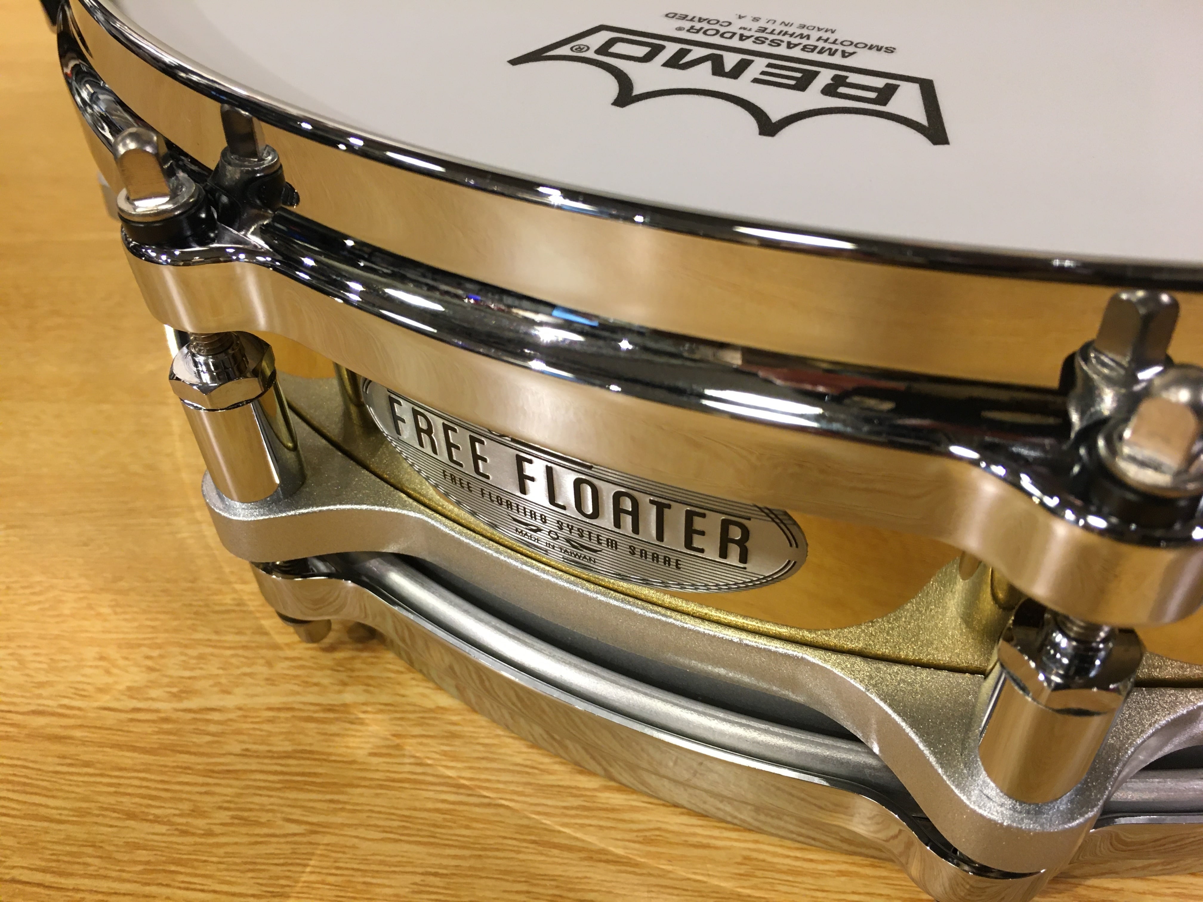 Pearl Free Floating Brass 14 × 3.5 FBN1435/C | DRUM SHOP ACT
