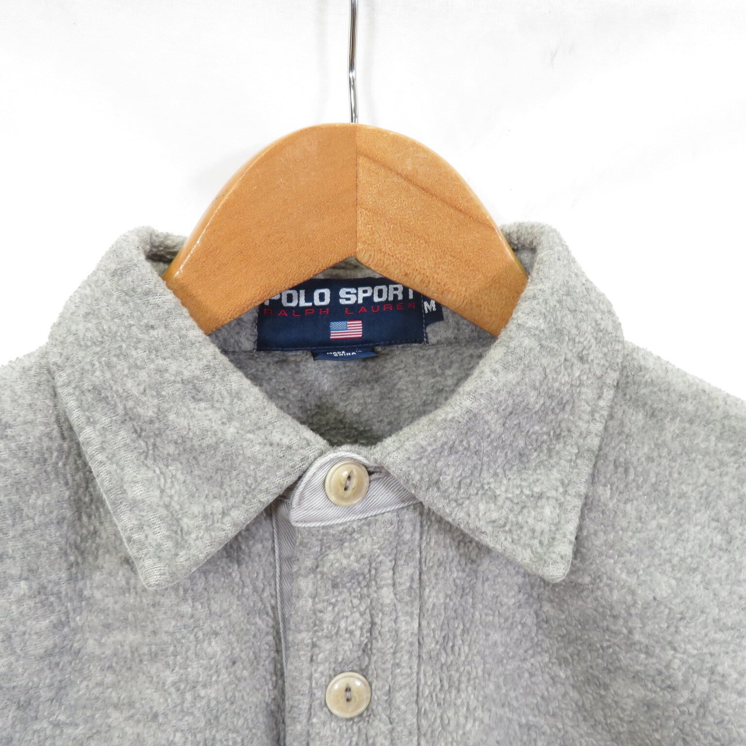 90s POLO SPORT RALPH LAUREN プルオーバー フリース シャツ sizeM