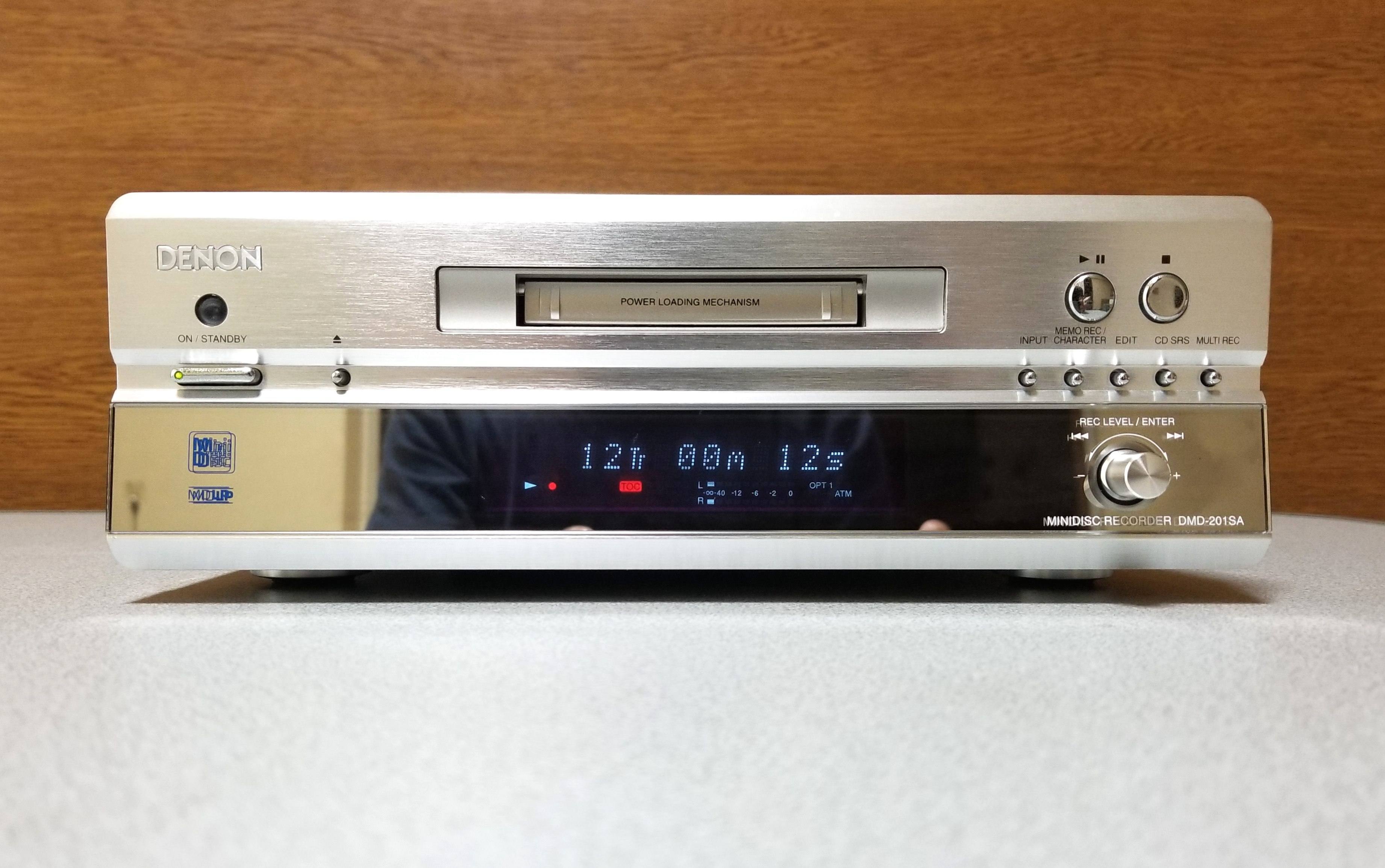 MD レコーダー DENON DMD-201SA MDLP対応 録音良好・完動品 | MTR PRO SHOP
