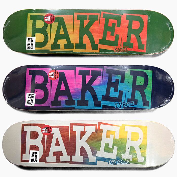 スケボー デッキ 8.125 8.25 8.5】BAKER RIBBON RAINBOW ベーカー