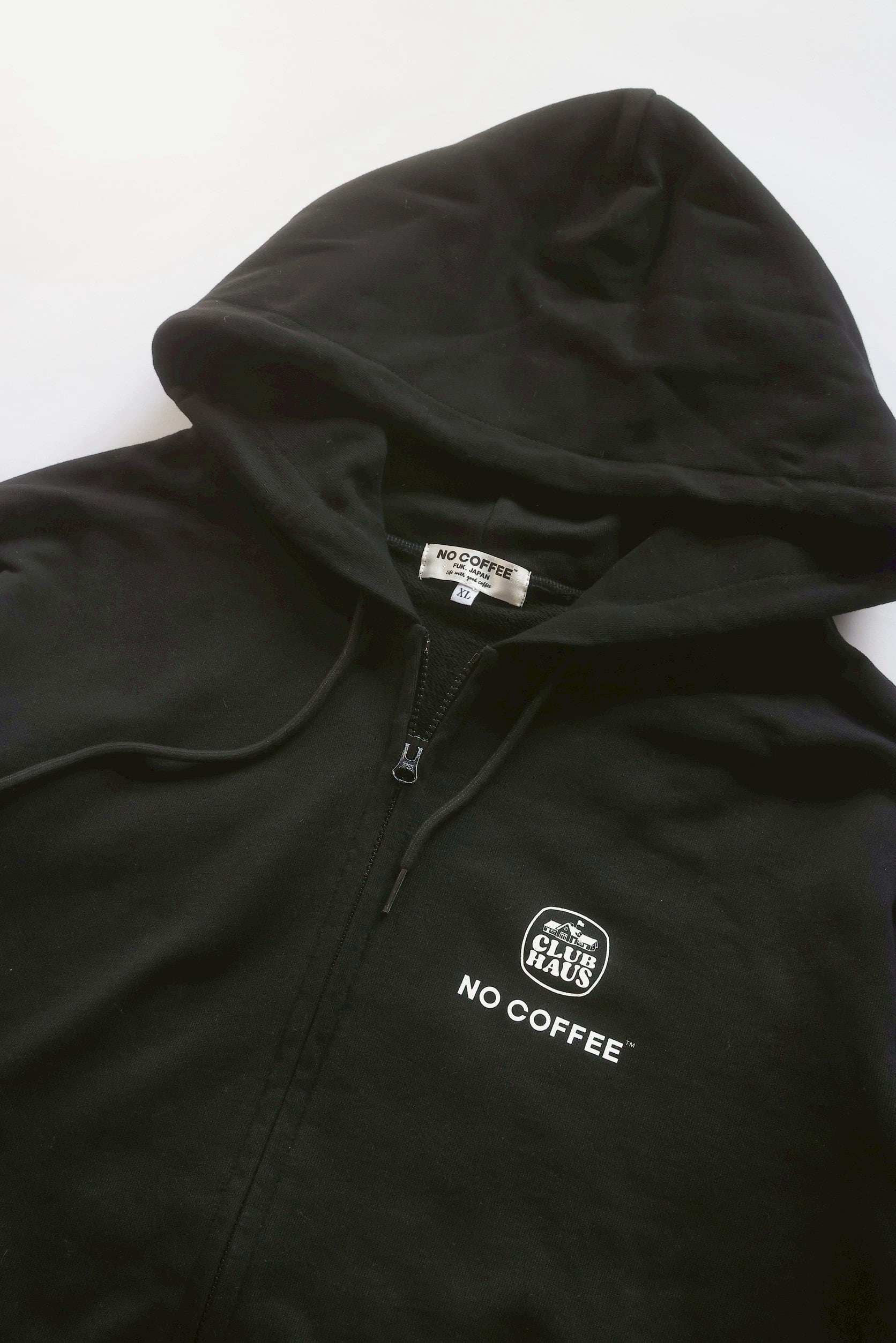 NO GOLF ZIP HOODIE | NO COFFEE