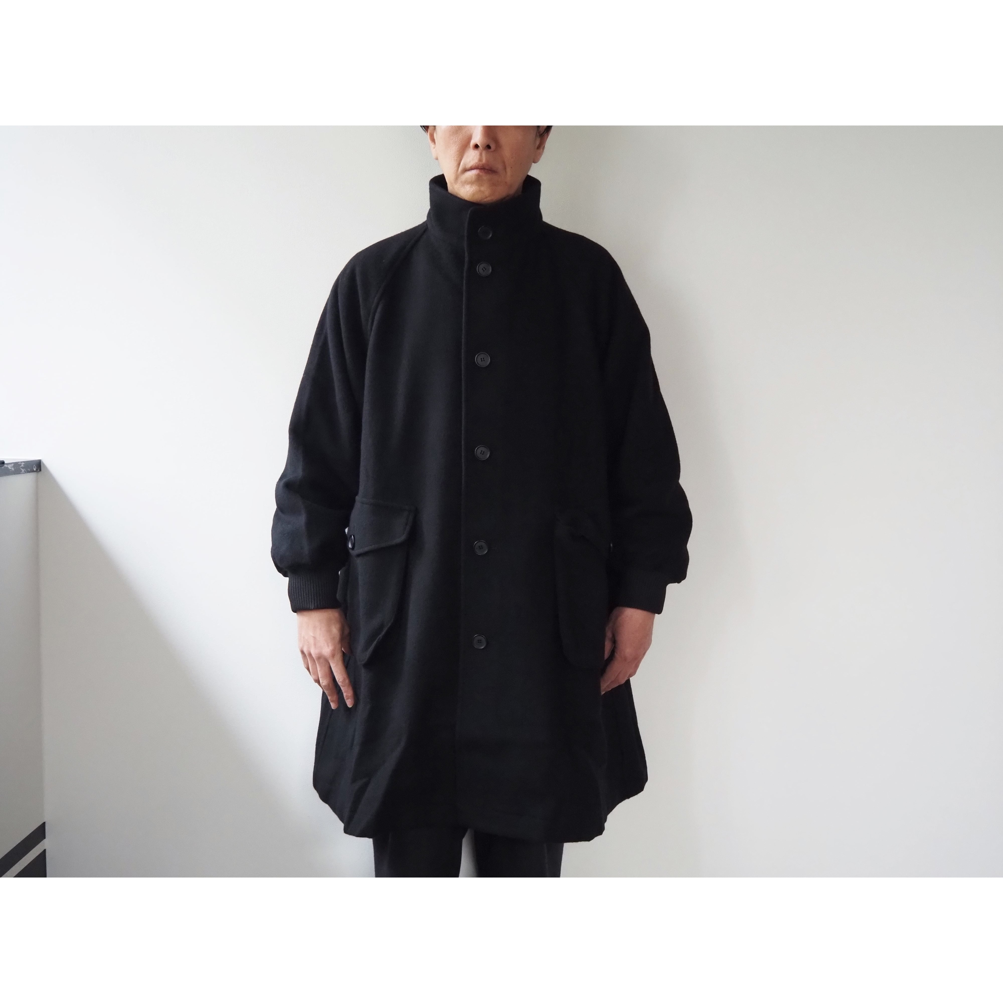 BASISBROEK (バージスブルック)『ISLAND』Oversized Wool Melton Stand