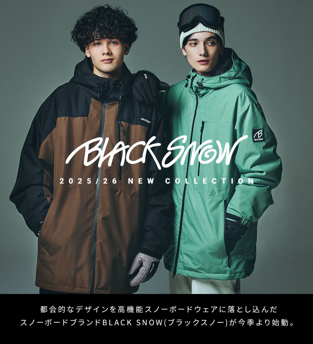 スノボウェア メンズ ジャケット 単品 スノーボードウェア BLACKSNOW