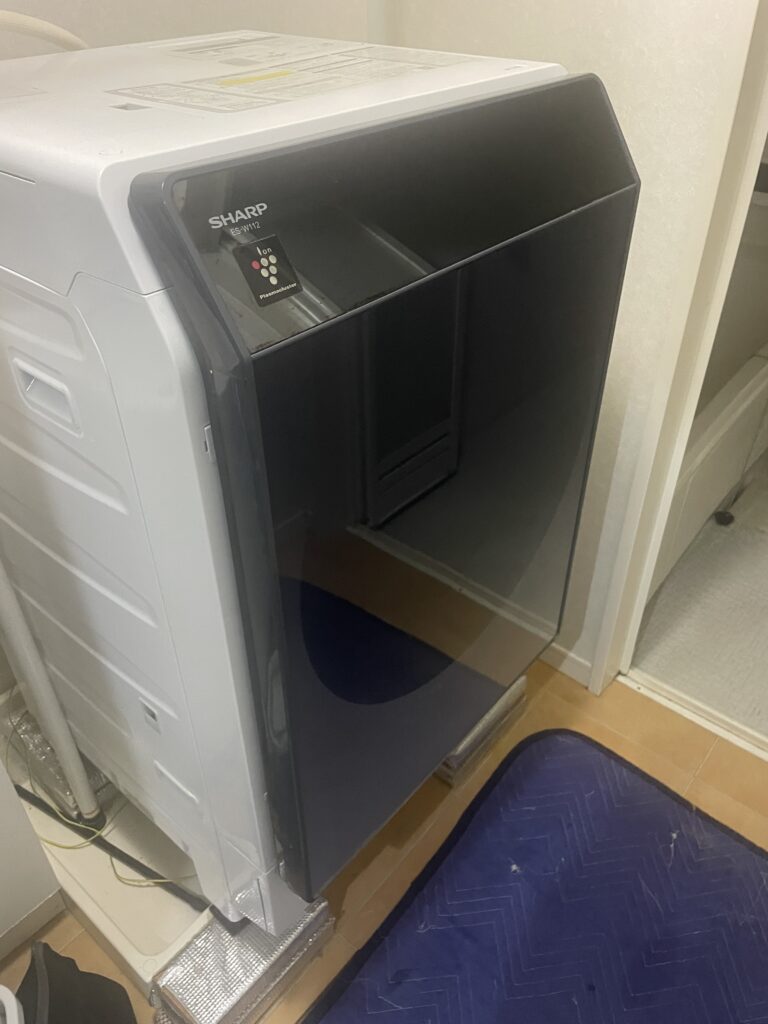 ドラム式洗濯機SHARP ES-W112/Panasonic NA-VX800BR分解清掃報告