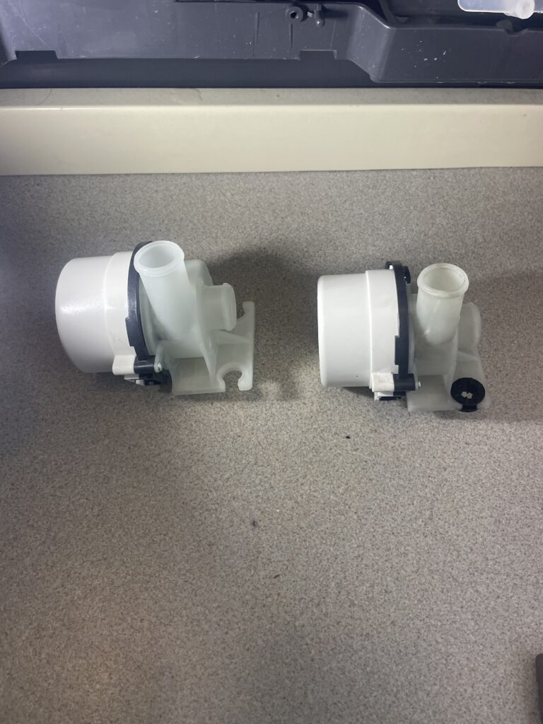 ドラム式洗濯機分解クリーニング/部品交換:Panasonic NA-VX3900L作業