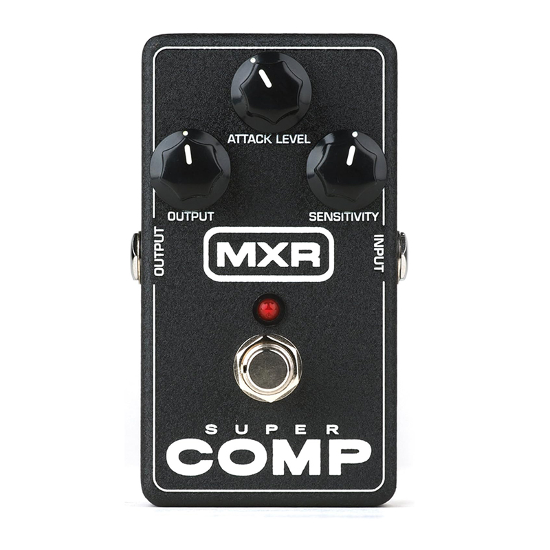 MXR / SUPER COMPの特徴と使い方などをレビュー。アタック調整できる