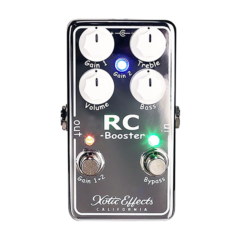 Xotic RC Booster V2の使い方などを解説レビュー。クリーンブースター