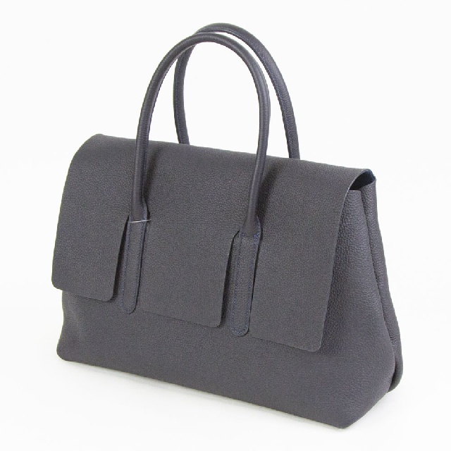 MAISON TAKUYA メゾンタクヤ Flap Brief Bag German Shrunken Calf