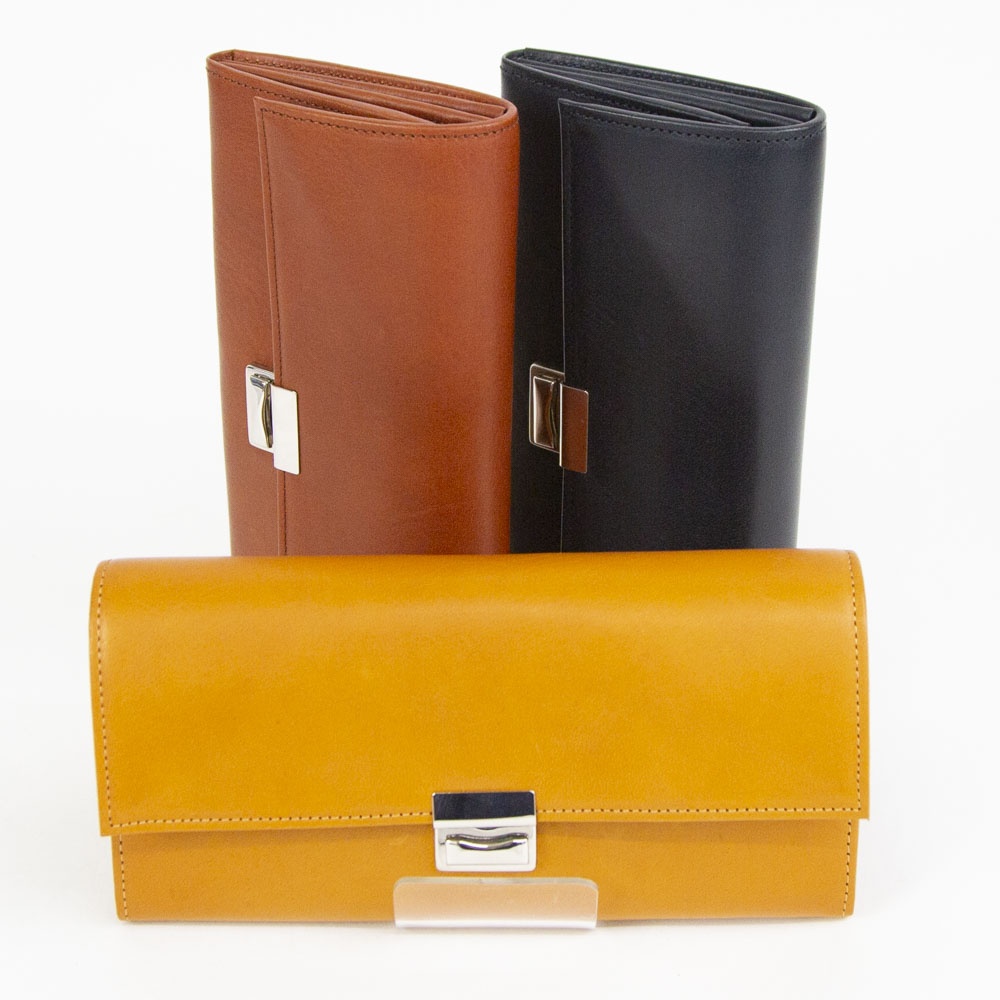 isola アイソラ カリオカ サントリーニ ギャルソン長財布 三段錠 1001