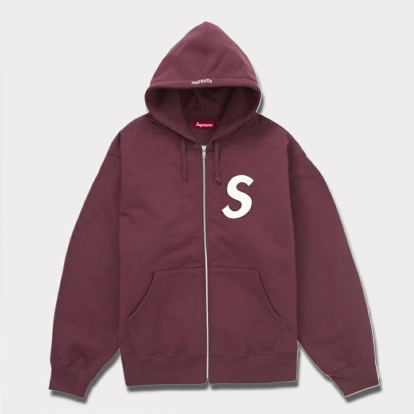 Supreme シュプリーム 2024AW S Logo Zip Up Hooded Sweatshirt Sロゴ