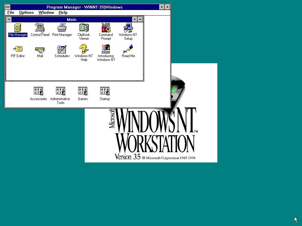 Windows NT 3.5 build 807 - BetaWiki