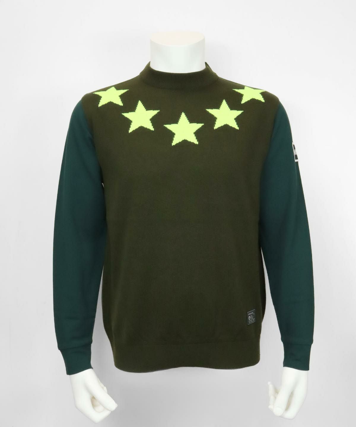 メンズ】素材切替星柄ニット|アルチビオ-アウトレット- - ゴルフウェア