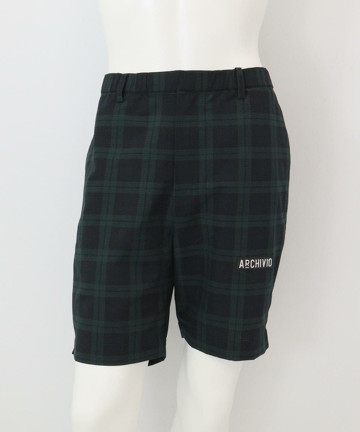 メンズ】チェック柄撥水冷感ショートパンツ|アルチビオ-アウトレット