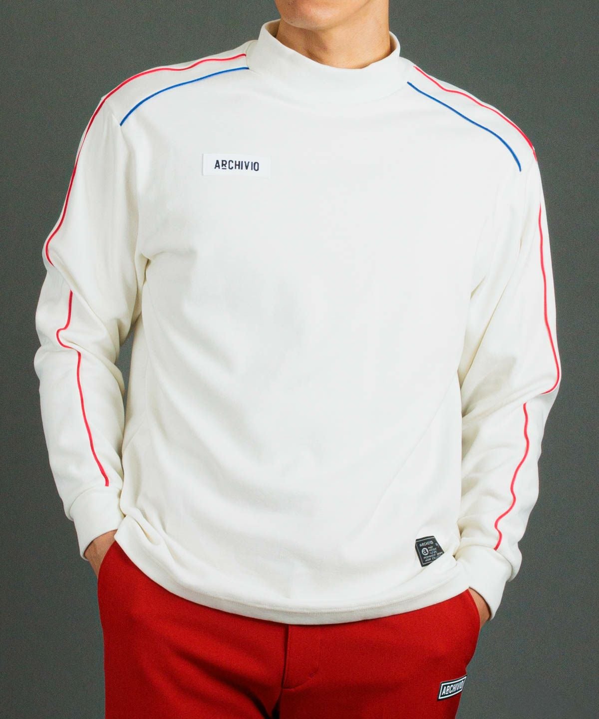 メンズ】パイピングライン起毛プルオーバー|アルチビオ - ゴルフウェア