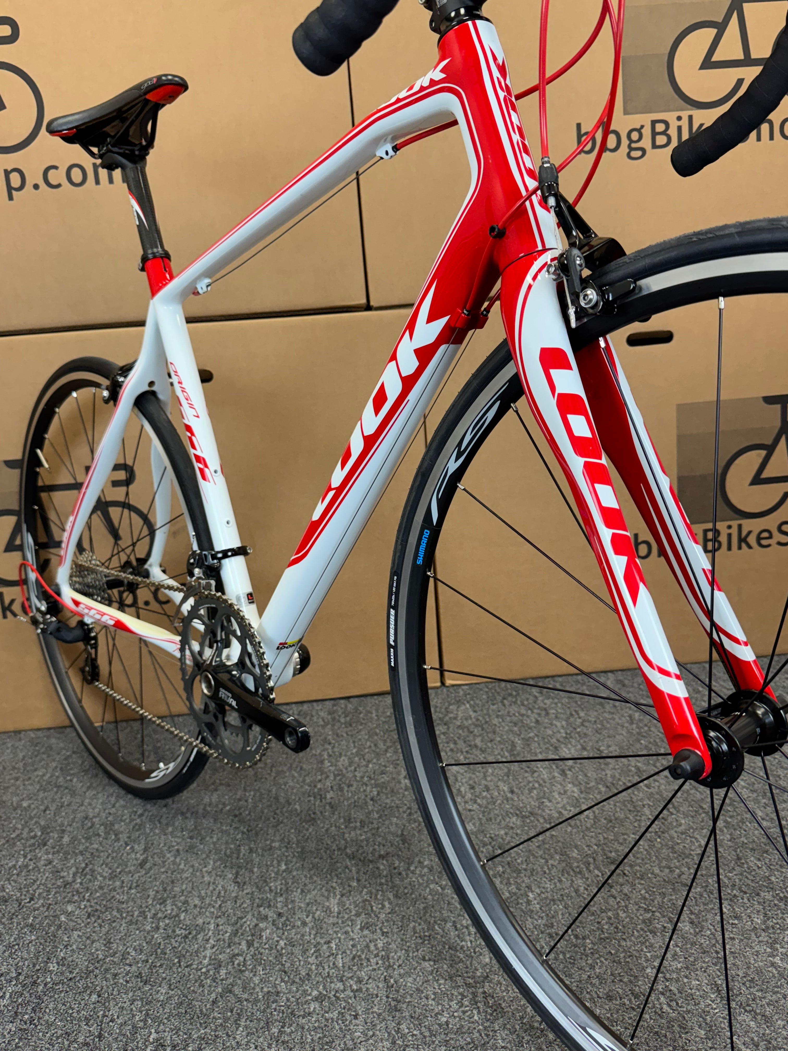 Used Look 566, Carbon Fiber Road Bike-2010, Large (56cm