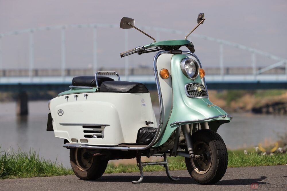 マニアな人気を集めているヴィンテージな鉄スクーター富士重工業の