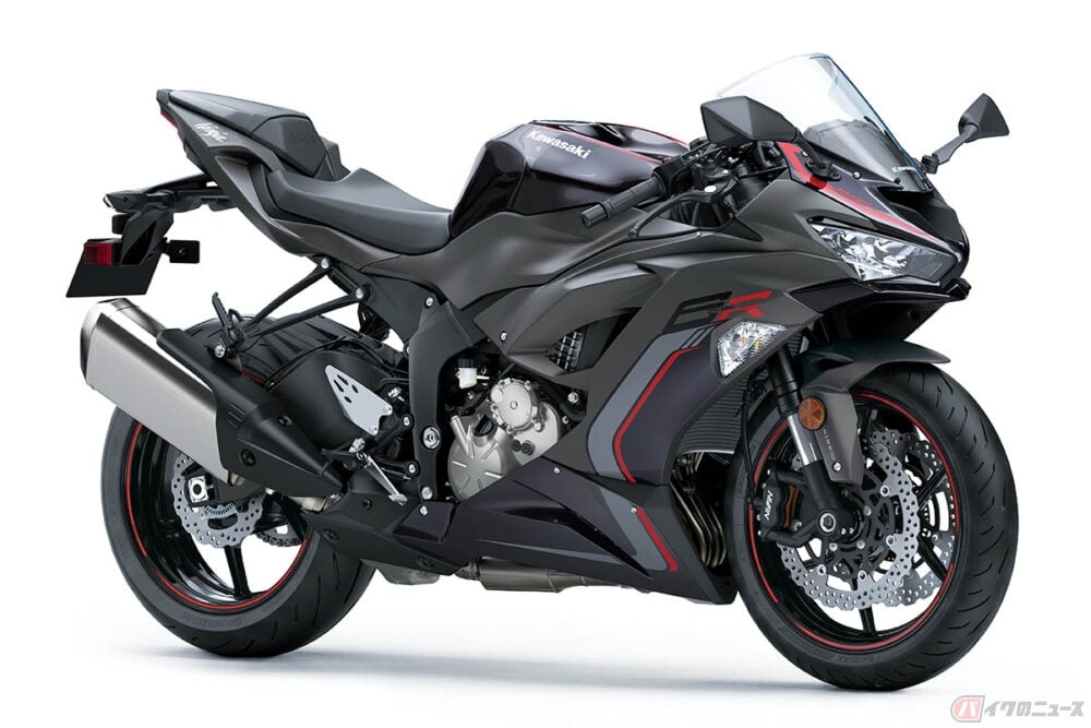 カワサキ新型「Ninja ZX-6R」公開！ブラックベースにレッドが光るNEW