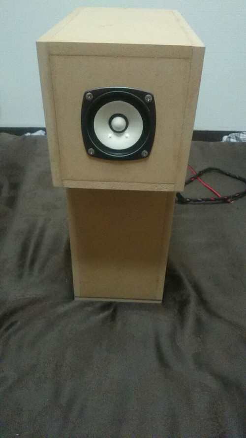 FE83Enダブルバスレフエンクロージャー完成（自作）: PCでハイレゾ音楽