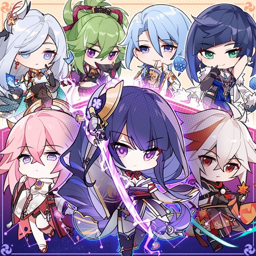 Genshin Impact 原神 八重神子 雷電将軍 夜蘭 夜兰 神里綾人 楓原万葉