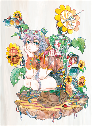 なつめさんち キャンバスプリント「SAYALINES」|書店様向けサイト