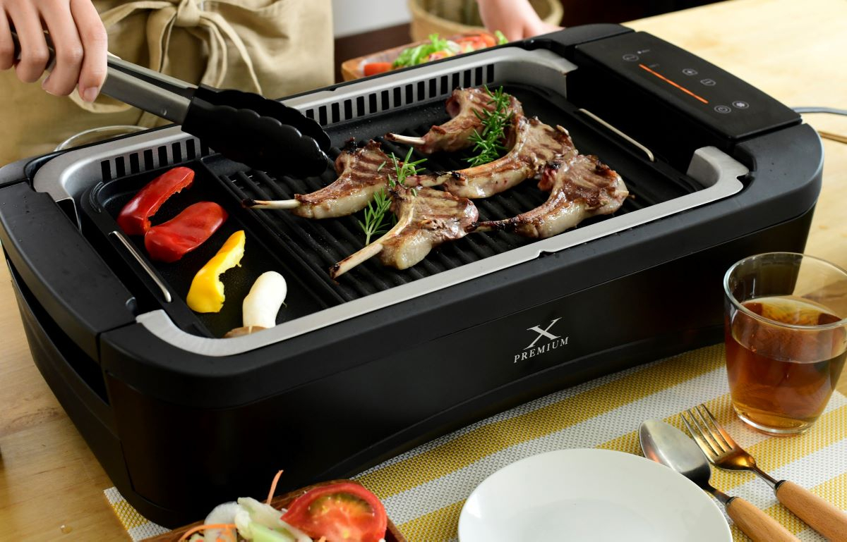 商品情報_吸煙焼肉グリル XGRILL PREMIUM | 山善の商品情報サイト