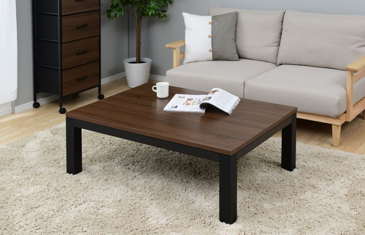 商品情報_テーブルこたつ(105×75cm) | 山善の商品情報サイト | YAMAZEN