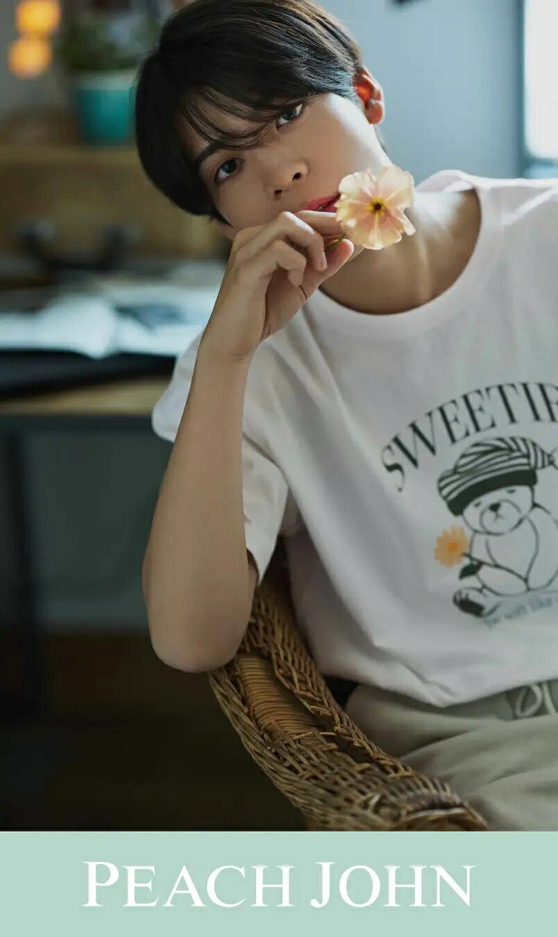 クマのルームウエアを着た松島聡と過ごす日常…ピーチ・ジョン新作動画