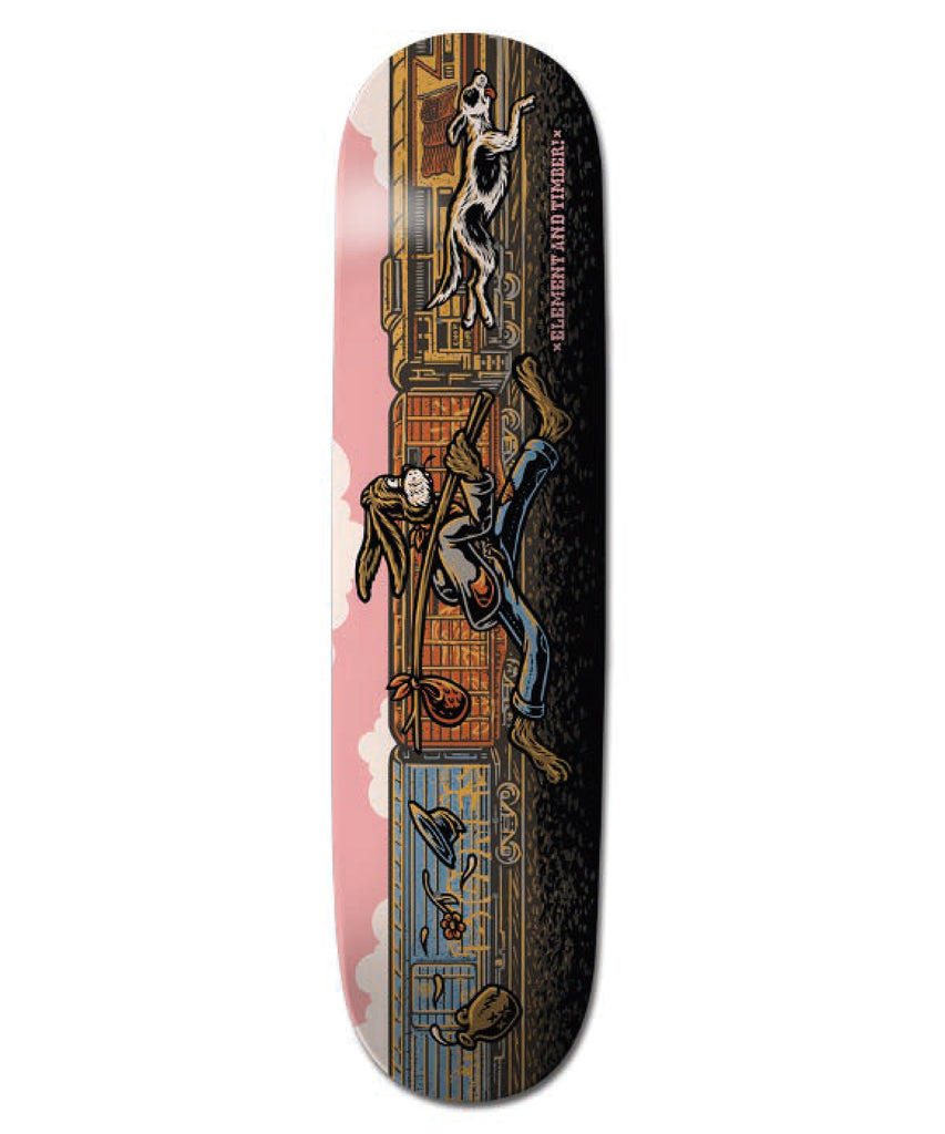 ELEMENT スケートボード 《8 inch》RIDE ELEMENT X TIMBER 8 デッキ