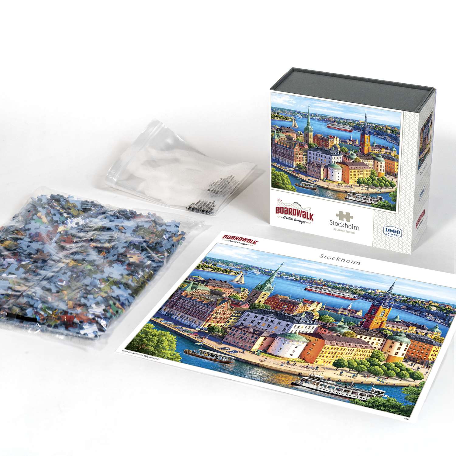 Stockholm | 1000 Piece Boardwalk Jigsaw Puzzle