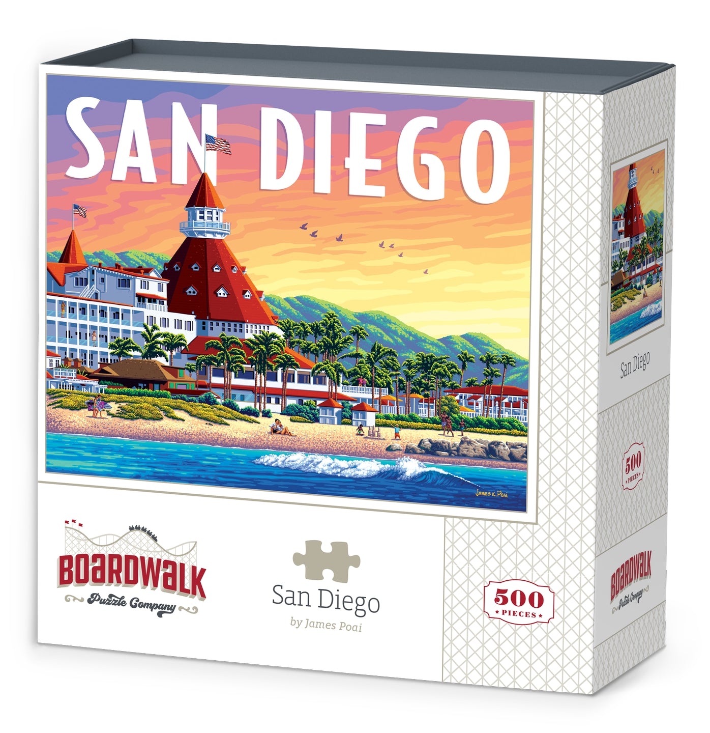 San Diego | 500 Piece Boardwalk Jigsaw Puzzle