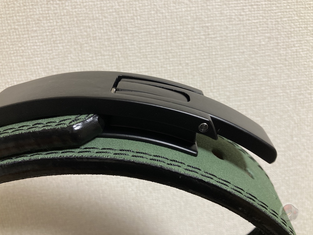 レビュー】ジュラシックオリジナルレザーベルト：コンパクト設計の