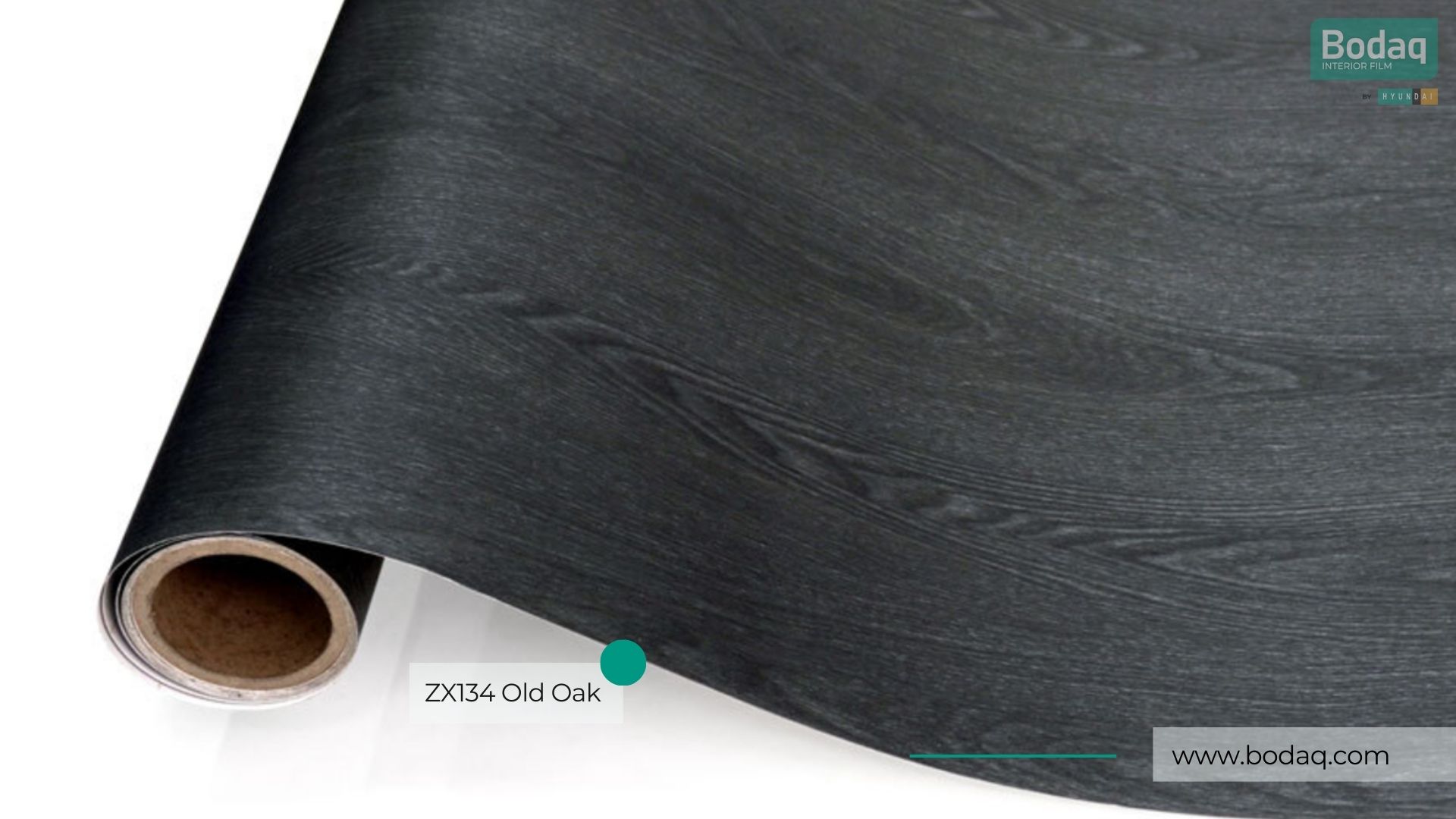 ZX134 Radiant Night Oak Film - Wood Collection